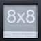 12 Pack: 3 ct. (36 total) Black 8" x 8" Display Cases, Fundamentals by Studio Décor®